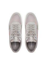 Calvin Klein Jeans Sneakersy Classic Cupsole Mg Nylon Mix YM0YM01304 Szary. Kolor: szary. Materiał: skóra