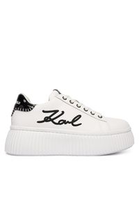 Karl Lagerfeld - Sneakersy KARL LAGERFELD. Kolor: biały #1