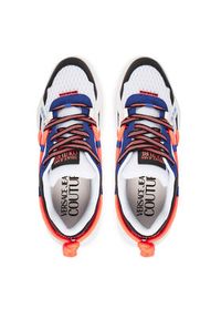 Versace Jeans Couture Sneakersy Fondo Speedtrack 79YA3SC3 Biały. Kolor: biały. Materiał: mesh, materiał #4