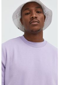 ARKK Copenhagen - Arkk Copenhagen bluza bawełniana kolor fioletowy gładka. Kolor: fioletowy. Materiał: bawełna. Wzór: gładki #6