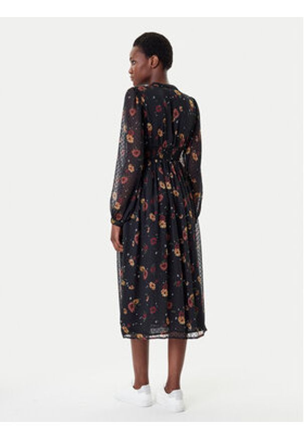 only - ONLY Sukienka codzienna Eliza 15355021 Czarny Regular Fit. Okazja: na co dzień. Kolor: czarny. Materiał: syntetyk. Typ sukienki: proste. Styl: casual