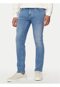 Tommy Jeans Jeansy Scanton DM0DM20202 Niebieski Slim Fit. Kolor: niebieski