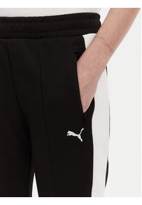 Puma Spodnie dresowe T7 Always On 629798 Czarny Slim Fit. Kolor: czarny. Materiał: bawełna #2