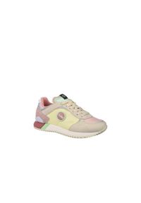 Buty do chodzenia damskie Colmar Travis Plus. Zapięcie: sznurówki. Kolor: żółty, wielokolorowy. Materiał: zamsz, materiał, syntetyk, guma. Szerokość cholewki: normalna. Sport: turystyka piesza