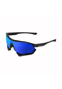 SCICON SPORTS - Okulary Scicon Aerotech XXL SCNPP black gloss. Kolor: niebieski