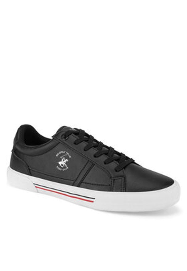 Beverly Hills Polo Club Sneakersy BHPC056M Czarny. Kolor: czarny. Materiał: syntetyk