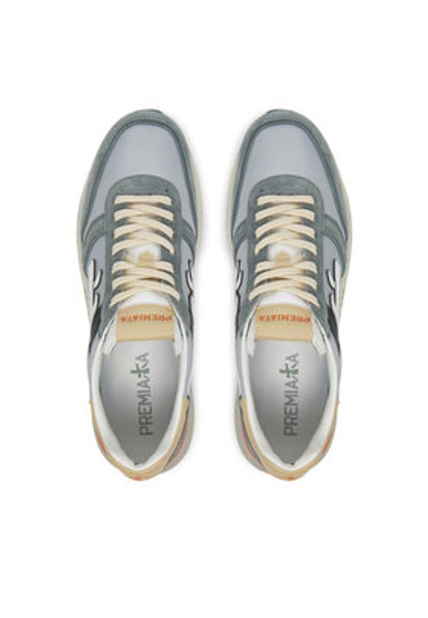 Premiata Sneakersy Mick Var 7245 Szary. Kolor: szary. Materiał: materiał