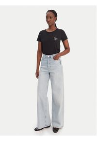 Liu Jo Sport T-Shirt TA6056 JS923 Czarny Regular Fit. Kolor: czarny. Materiał: bawełna. Styl: sportowy #3