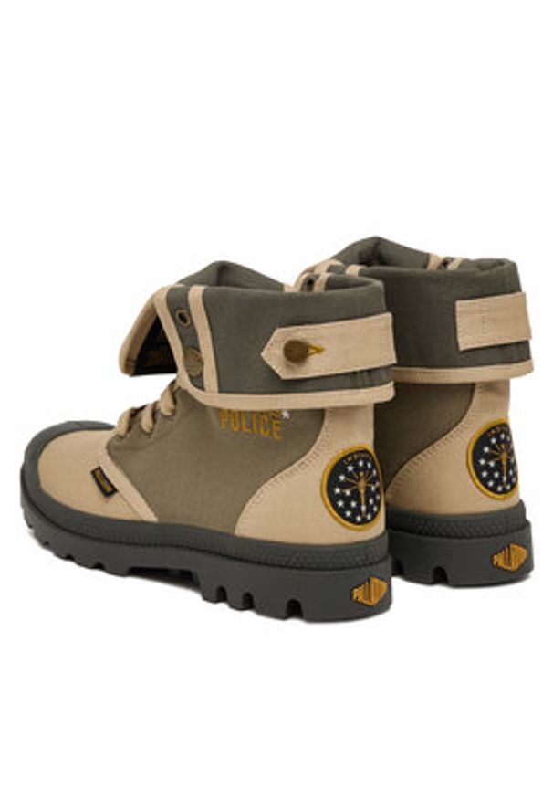 Palladium Trapery Baggy Hawkins Police 94623-308-M Zielony. Kolor: zielony. Materiał: materiał