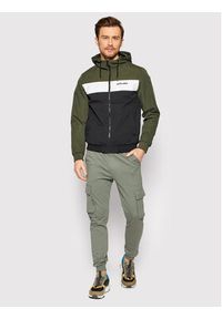 Jack & Jones - Jack&Jones Kurtka przejściowa Rush 12200208 Zielony Regular Fit. Kolor: zielony. Materiał: syntetyk