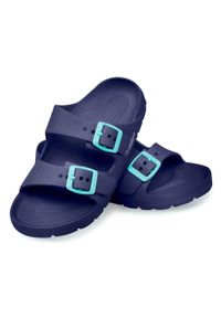 Klapki basenowe sandały dla dzieci Aqua Speed Laredo. Kolor: niebieski