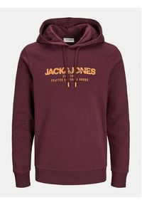 Jack & Jones - Jack&Jones Bluza Alvis 12256848 Bordowy Standard Fit. Kolor: czerwony. Materiał: syntetyk #3