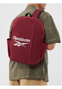 Reebok Plecak RBK-004-CCC-05 Bordowy. Kolor: czerwony. Materiał: materiał