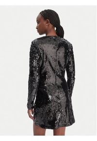 Guess Sukienka koktajlowa W6RK52 KD020 Czarny Regular Fit. Kolor: czarny. Materiał: syntetyk. Styl: wizytowy #3