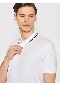 BOSS - Boss Polo Penrose 38 50469360 Biały Slim Fit. Typ kołnierza: polo. Kolor: biały. Materiał: bawełna #2