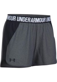 Spodenki do biegania damskie Under Armour New Play Short. Kolor: szary #1