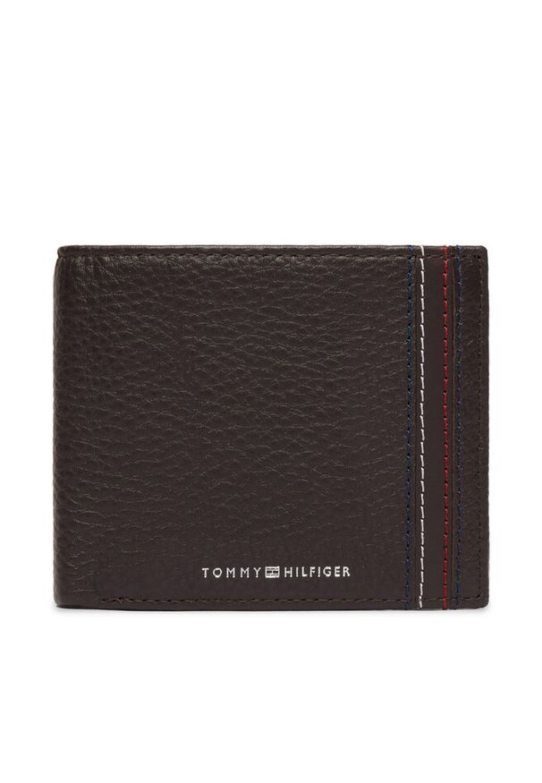TOMMY HILFIGER - Portfel Tommy Hilfiger. Kolor: brązowy