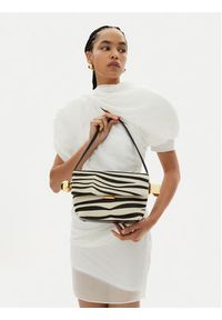 JACQUEMUS Torebka The Rond Carre 24H243BA383-3209 Biały. Kolor: biały. Materiał: skórzane #5