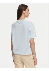 TOMMY HILFIGER - Tommy Hilfiger T-Shirt Crest WW0WW48713 Niebieski jasny Relaxed Fit. Kolor: niebieski. Materiał: bawełna #5