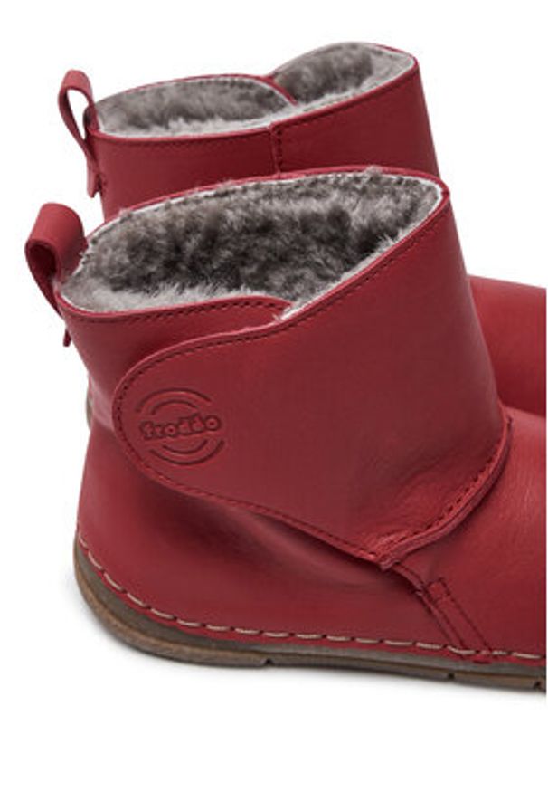 Froddo Kozaki Paix Up Winter Boots G2160082-4 S Czerwony. Kolor: czerwony. Materiał: skóra