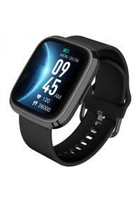 GARETT - Smartwatch Garett GRC Style czarny. Rodzaj zegarka: smartwatch. Kolor: czarny. Styl: casual, elegancki, sportowy
