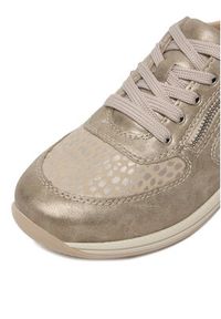 Rieker Sneakersy N1112-60 Beżowy. Kolor: beżowy. Materiał: materiał #7