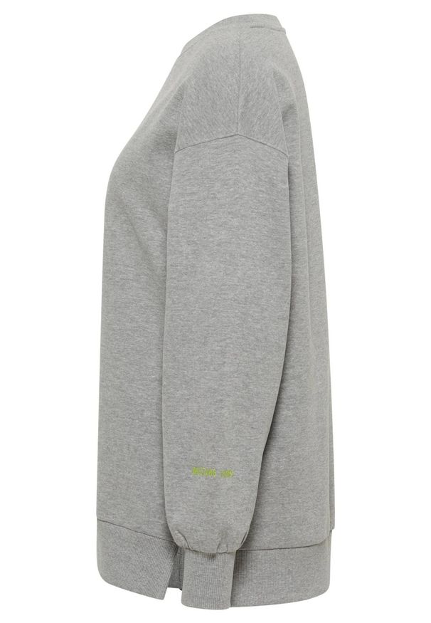 Damska bluza nierozpinana Mustang Style Kimberly Mid Grey Mélange 1015949 4140