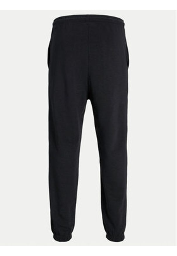 Jack & Jones Spodnie dresowe Morgan 12257964 Czarny Regular Fit. Kolor: czarny. Materiał: syntetyk, bawełna