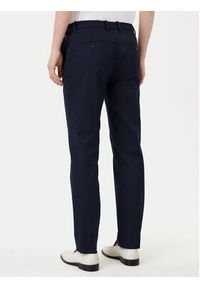 Marc O'Polo Chinosy B01 0341 10059 Granatowy Slim Fit. Kolor: niebieski. Materiał: bawełna