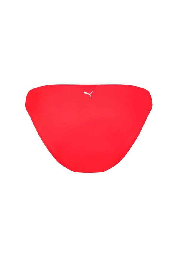 Puma - Dół od bikini Klasyczna czerwień. Kolor: czerwony. Materiał: poliester