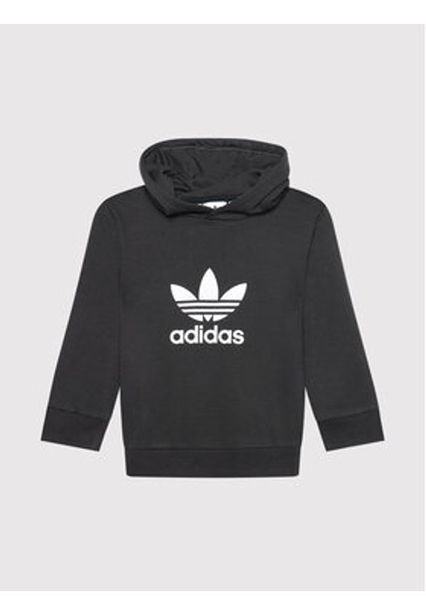 Adidas - adidas Dres adicolor H25218 Czarny Regular Fit. Kolor: czarny. Materiał: bawełna