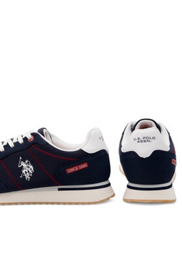 U.S. Polo Assn. Sneakersy ALTENA001A Granatowy. Kolor: niebieski. Materiał: materiał