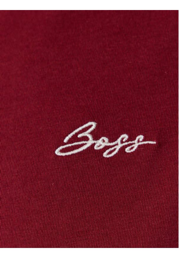 BOSS T-Shirt C_Esogo_Hw 50554015 Czerwony Regular Fit. Kolor: czerwony. Materiał: bawełna