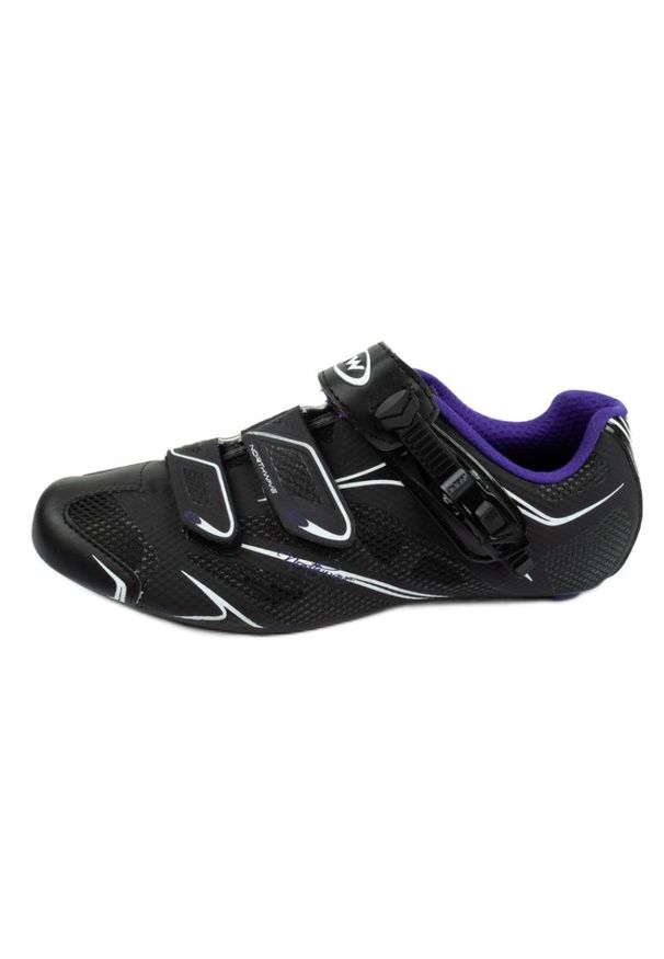 NORTHWAVE - Buty rowerowe Northwave Starlight Srs 80141009 19 czarne. Kolor: czarny. Materiał: materiał, nylon, syntetyk, włókno