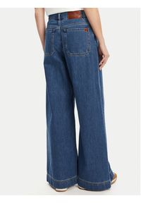 Weekend Max Mara Jeansy Vega 2525186061 Granatowy Wide Leg. Kolor: niebieski #4
