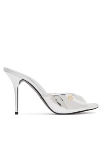 Love Moschino - Klapki LOVE MOSCHINO. Kolor: srebrny #1
