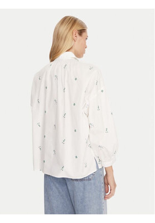 Weekend Max Mara Koszula Gilly 2515111132 Biały Relaxed Fit. Kolor: biały. Materiał: bawełna