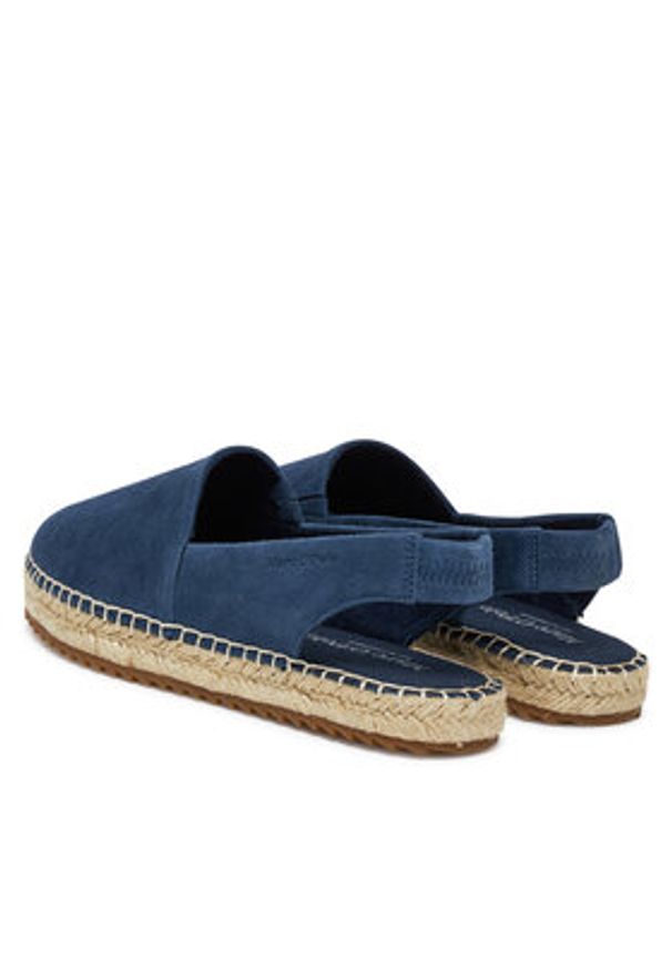 Marc O'Polo Espadryle RR2M3058 Granatowy. Kolor: niebieski. Materiał: skóra