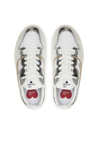 Love Moschino - LOVE MOSCHINO Sneakersy JA21017G18IB0000 Srebrny. Kolor: srebrny. Materiał: skóra #6
