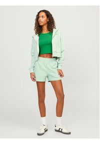 JJXX Top Fallon 12200401 Zielony Slim Fit. Kolor: zielony. Materiał: bawełna #3