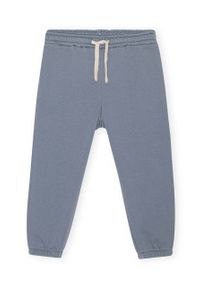 KONGES SLOJD - Konges Sløjd spodnie dresowe dziecięce kolor niebieski gładkie. Kolor: niebieski. Materiał: dresówka. Wzór: gładki #1