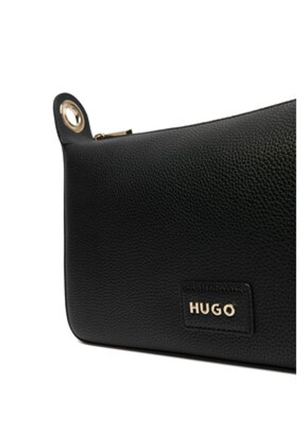 Hugo - HUGO Torebka 50557850 Czarny. Kolor: czarny. Materiał: skórzane