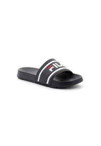 Klapki Fila Model Morro Bay Kolor Niebieski. Kolor: biały, wielokolorowy, niebieski. Materiał: materiał, syntetyk