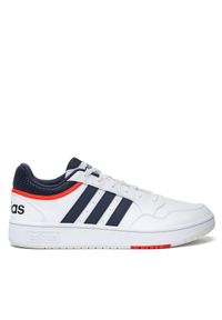 Adidas - adidas Sneakersy HOOPS 3.0 GY5427 WB Biały. Kolor: biały. Materiał: syntetyk, materiał