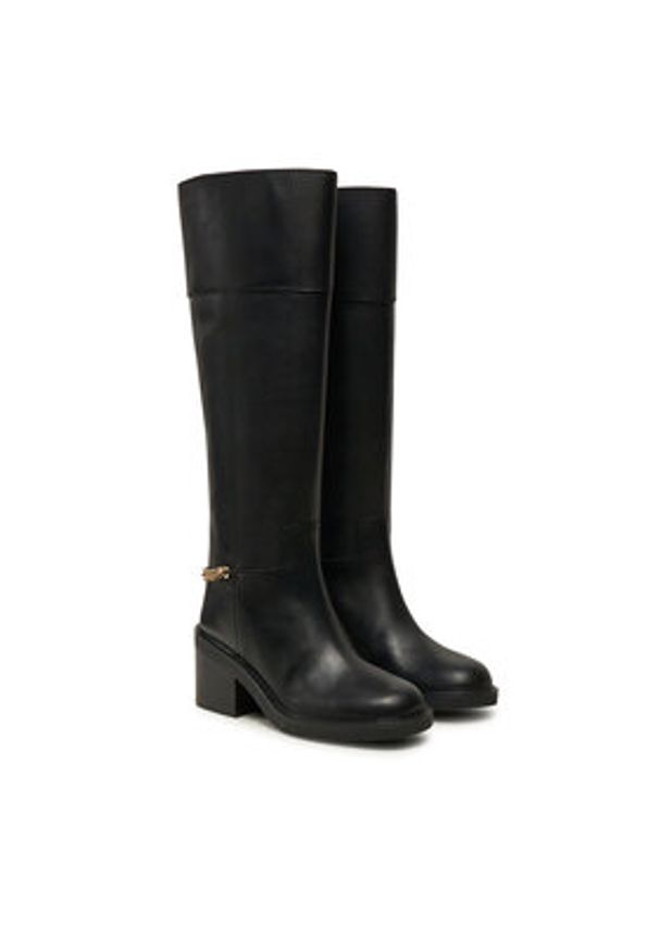 MICHAEL Michael Kors Kozaki Carlisle Boot 40F4CLMB5L Czarny. Kolor: czarny. Materiał: skóra