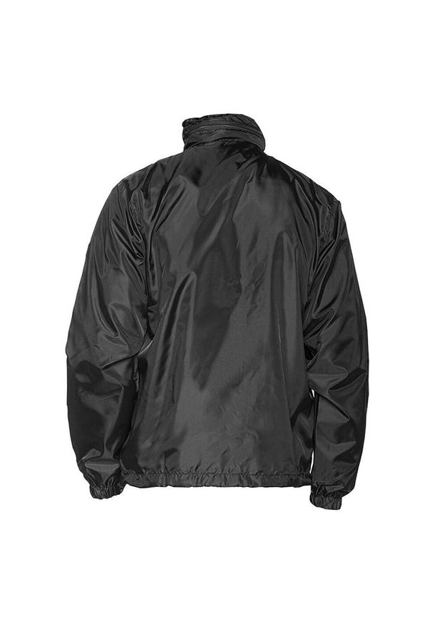 Kurtka piłkarska dla dzieci Givova Rain Scudo czarno-czerwona. Kolor: wielokolorowy, biały, czerwony, czarny. Sport: piłka nożna