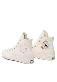 Converse Trampki Ctas Hi A05195C Biały. Kolor: biały. Materiał: materiał #3