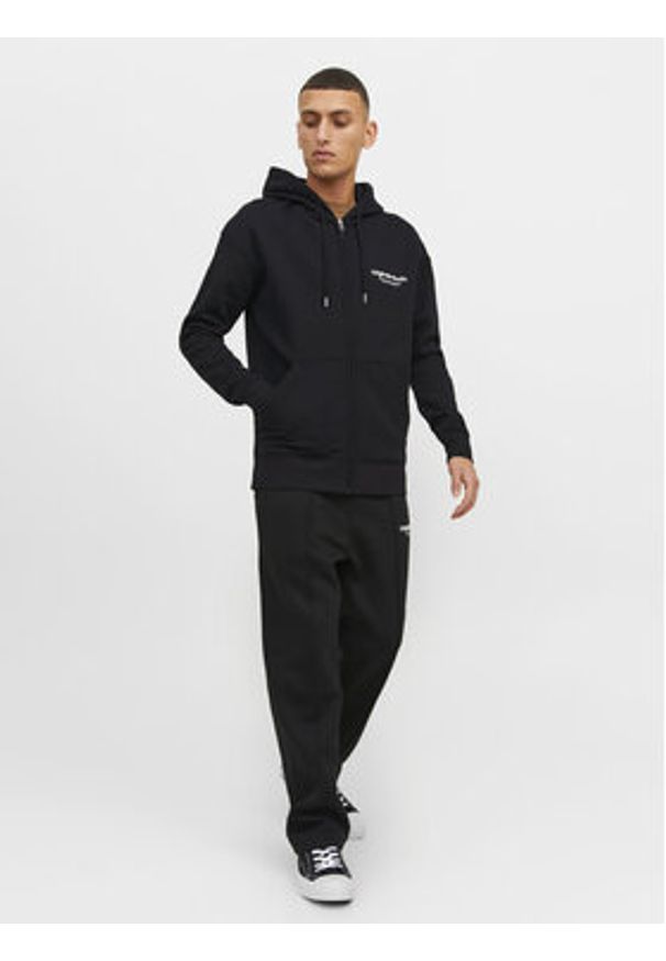 Jack & Jones Bluza Vesterbro 12241691 Czarny Relaxed Fit. Kolor: czarny. Materiał: bawełna, syntetyk