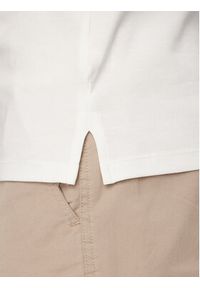 Calvin Klein Polo LV04LE255G Biały Slim Fit. Typ kołnierza: polo. Kolor: biały. Materiał: bawełna #5