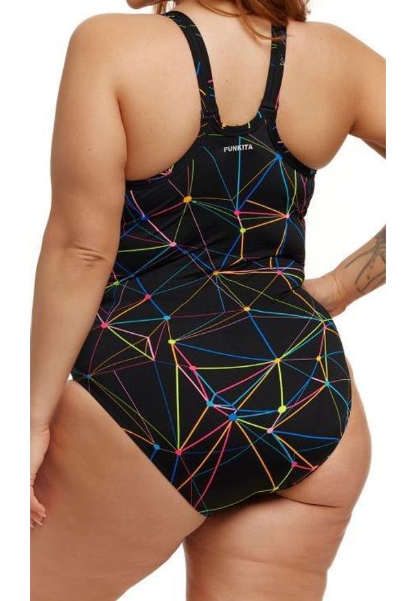 Strój do pływania FUNKITA Star Sign - Locked In Lucy. Kolor: wielokolorowy